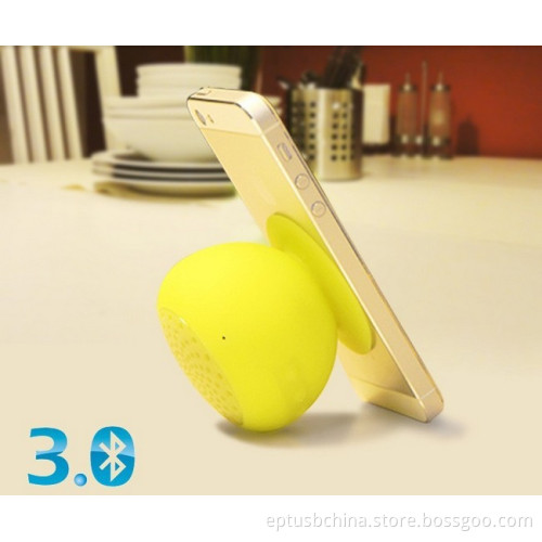 Kids' Silicone Material with Sucker Mini Bluetooth Speaker Waterproof Eb-01